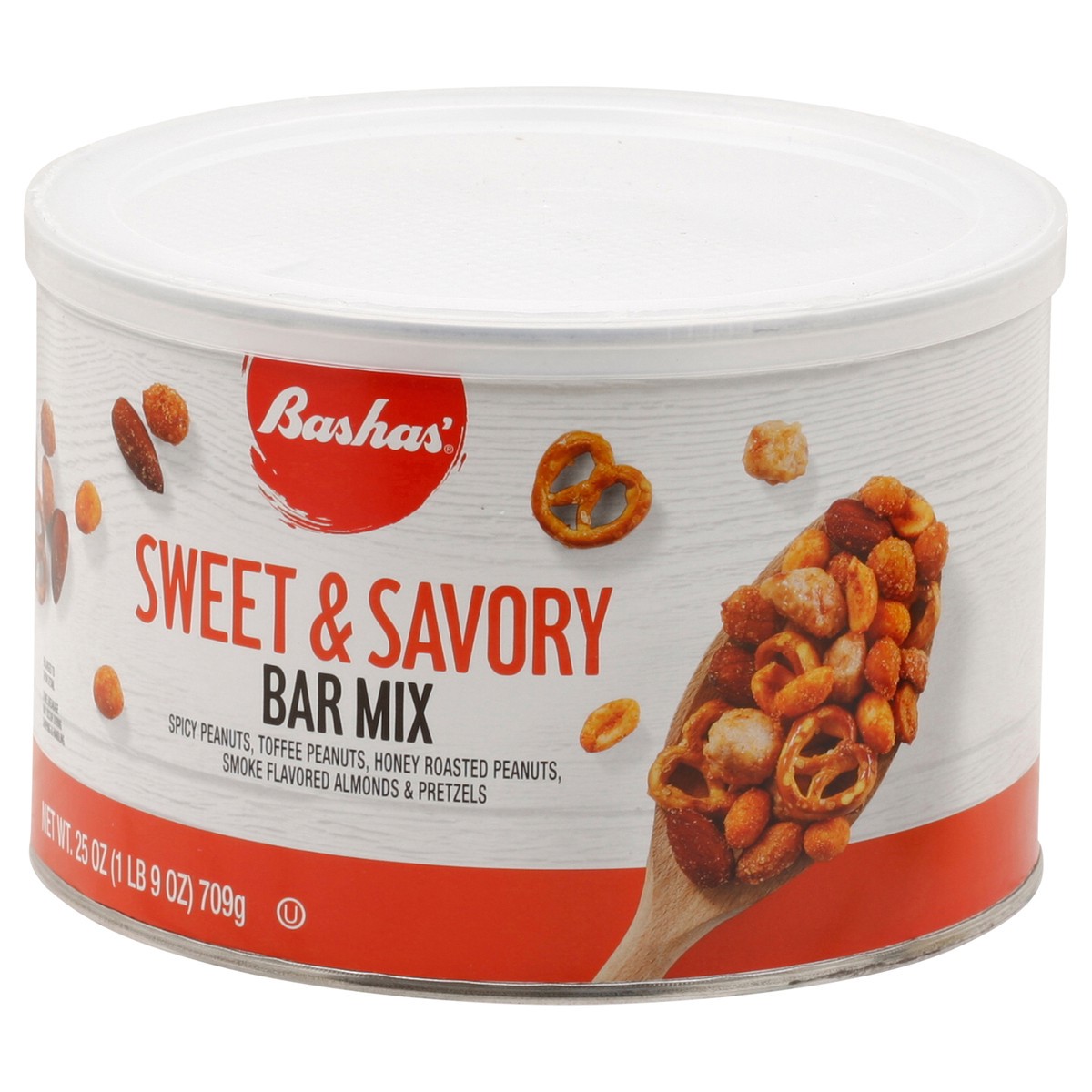 slide 8 of 13, Bashas Swt Svry Bar Mix, 25 oz