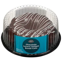 First Street Chocolate Lovers Bundt Cake