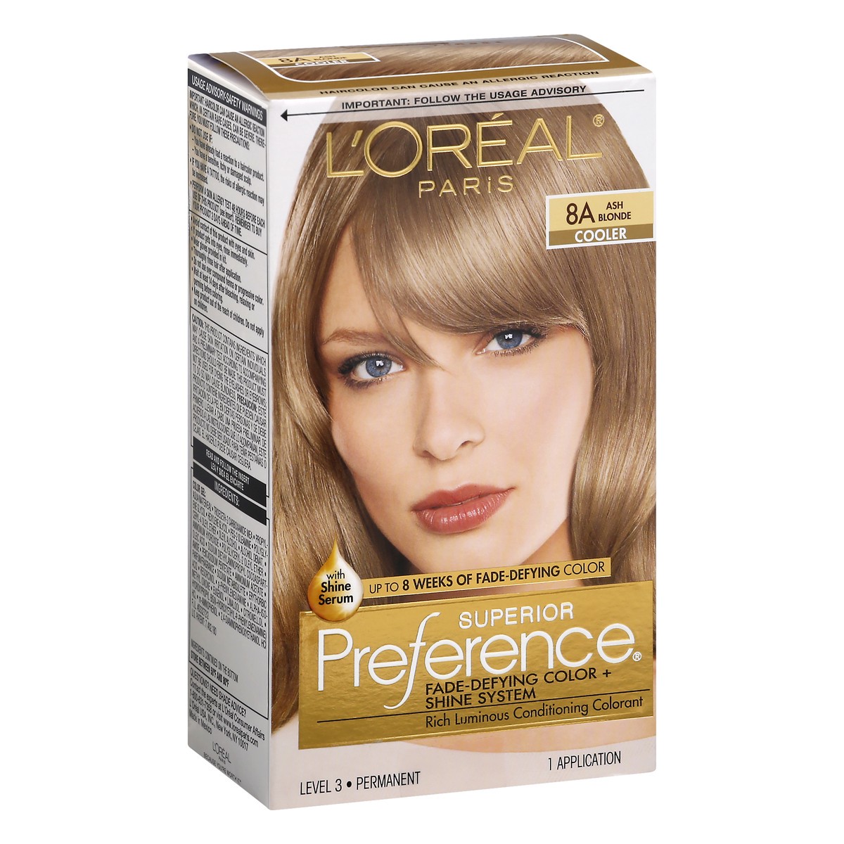 slide 7 of 11, L'Oréal Ash Blonde 8A Cooler Permanent Haircolor 1 ea, 1 ct