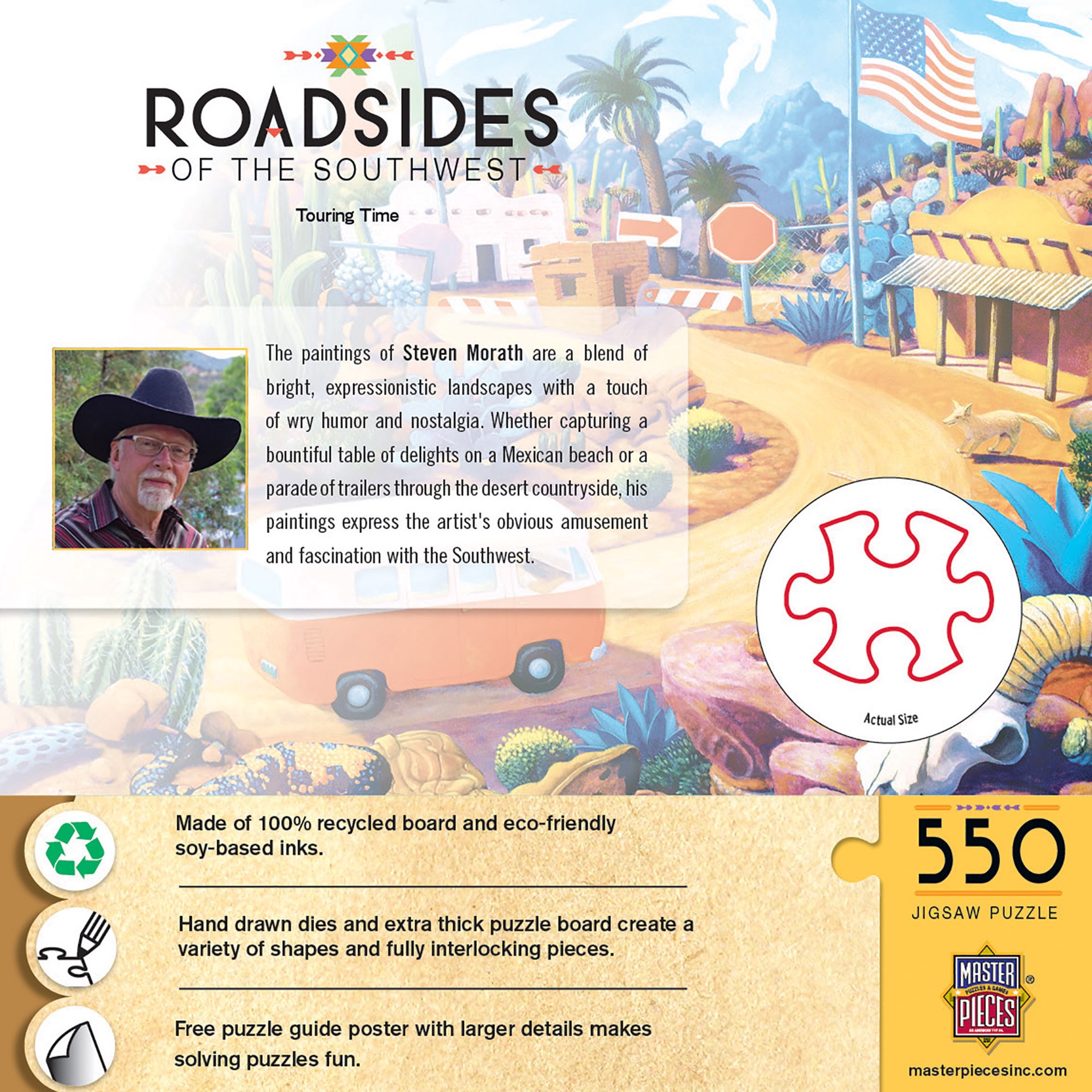 slide 6 of 6, Masterpieces Roadsides of the Southwest - Touring Time 500 Piece Puzzle, 550 ct