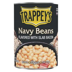 Trappey's Flavored with Slab Bacon Navy Beans 15.5 oz