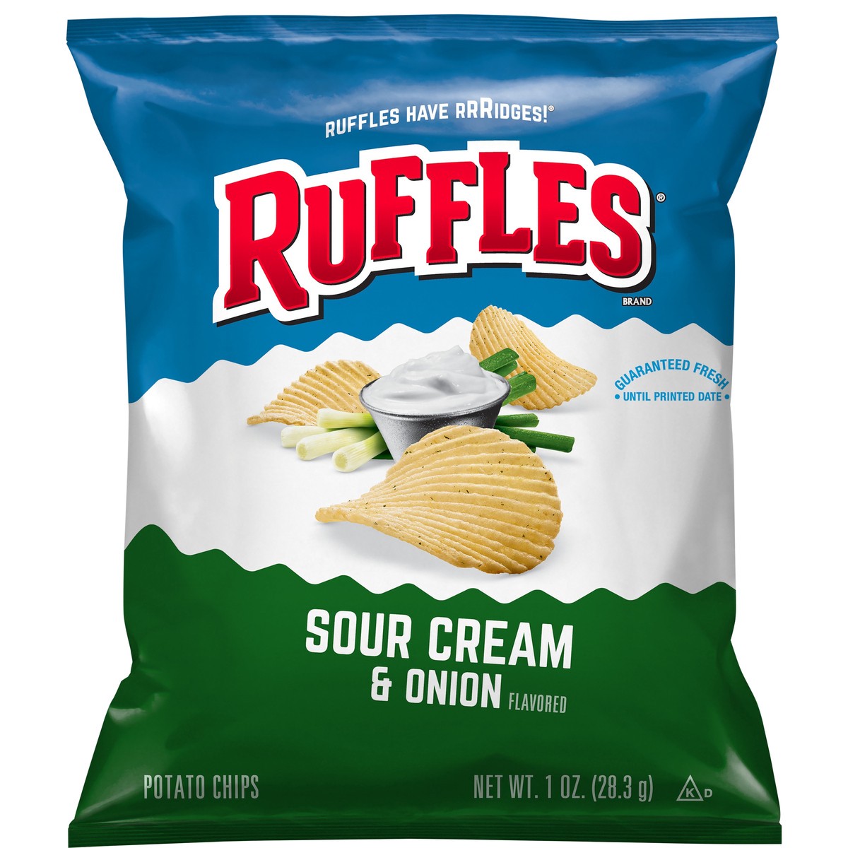 slide 2 of 3, Ruffles Sour Cream, 1 ct
