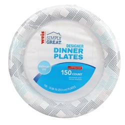 Weis Quality Designer Dinner 150CT Paper Plates