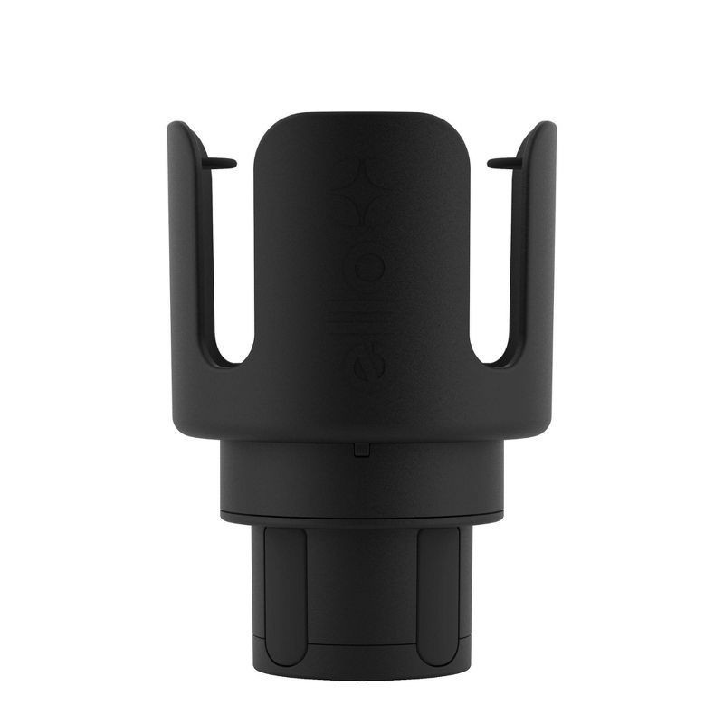 slide 1 of 3, Ello Adjustable Car Cup Adapter Water Bottle Accessories Black, 1 ct