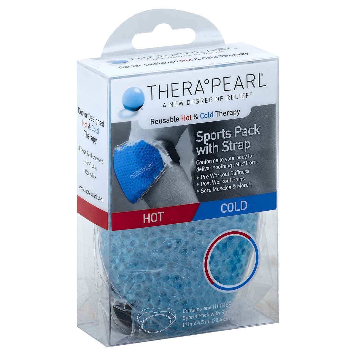 slide 1 of 4, TheraPearl Thera Pearl Hot/Cold Sport Pack, 1 ct