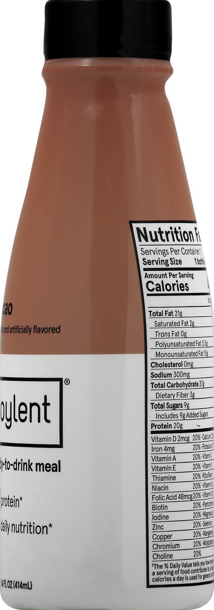 slide 6 of 11, Soylent Drink Cacao- 14 fl oz, 14 fl oz