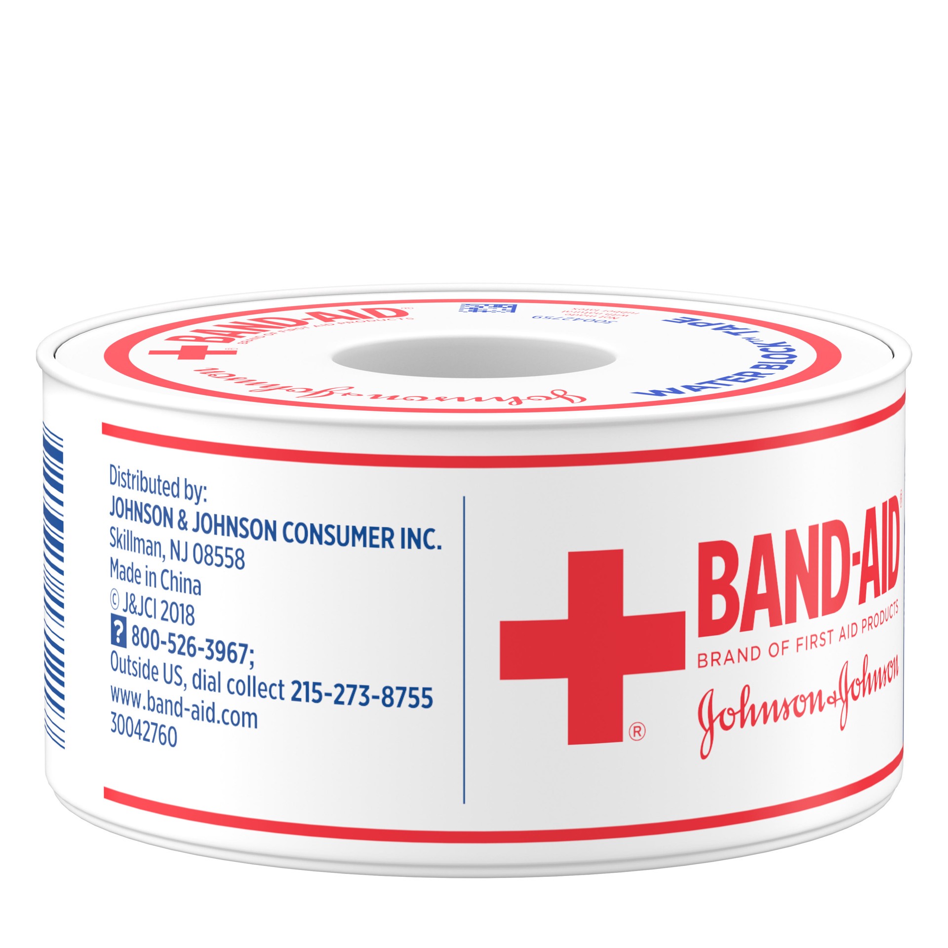 slide 5 of 6, Band-Aid First Aid Water Block 1x10 Inch Waterproof Adhesive Tape Roll - Each, 1 ct