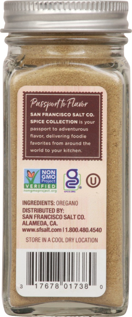 slide 2 of 9, San Francisco Salt Co. Spice Collection Ground Oregano 1.2 oz, 1.2 oz