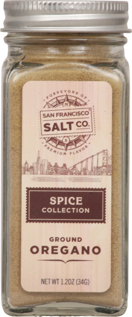 slide 1 of 9, San Francisco Salt Co. Spice Collection Ground Oregano 1.2 oz, 1.2 oz