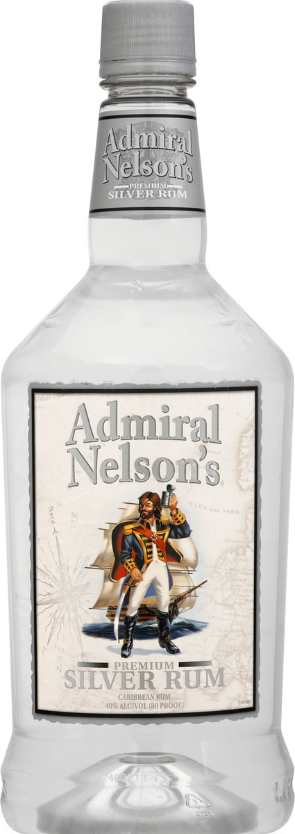 slide 3 of 9, Admiral Nelson's Silver Rum, 1.75 liter