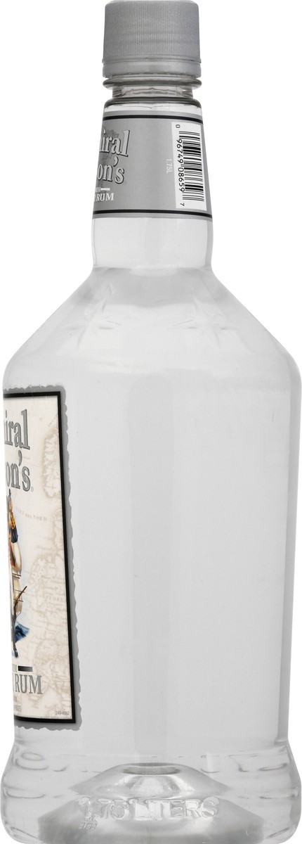 slide 8 of 9, Admiral Nelson's Silver Rum, 1.75 liter