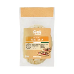 Fresh from Meijer Original Mini Naan, 4 ct. 4.8 oz