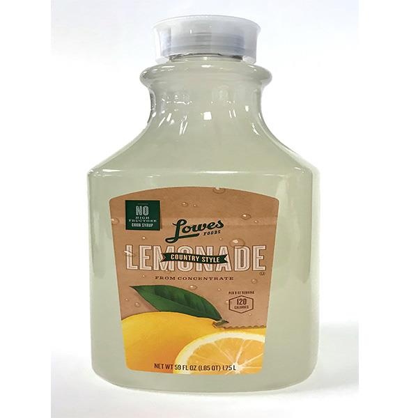 slide 1 of 1, Lowes Foods Lemonade With Pulp Carafe, 59 oz