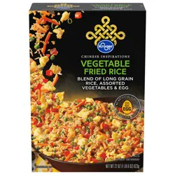 Kroger Chinese Inspirations Vegetable Fried Rice
