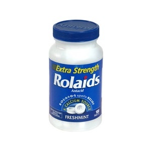 slide 1 of 1, Rolaids Extra Strength Antacid Tablets Freshmint, 100 ct