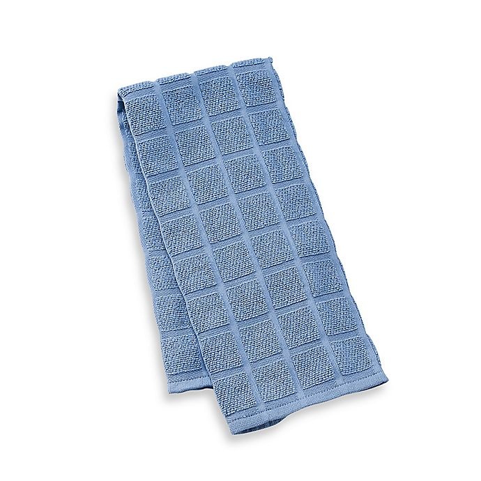 slide 1 of 1, Kitchensmart Solid Kitchen Towel - Lake, 1 ct