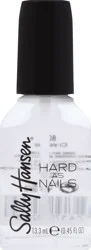 Sally Hansen Hard as Nails Color Nail Polish Lacquer Crystal Clear - 13.3 ml / 0.45 fl oz