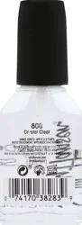Sally Hansen Hard as Nails Color Nail Polish Lacquer Crystal Clear - 13.3 ml / 0.45 fl oz