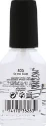 Sally Hansen Hard as Nails Color Nail Polish Lacquer Crystal Clear - 13.3 ml / 0.45 fl oz