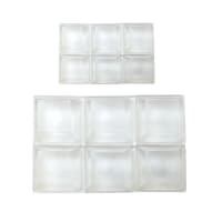 slide 23 of 25, Super Sliders Assorted 1/2" & 3/4" Square Bumpers, Clear, 12 ct