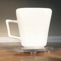 slide 24 of 25, Super Sliders Assorted 1/2" & 3/4" Square Bumpers, Clear, 12 ct
