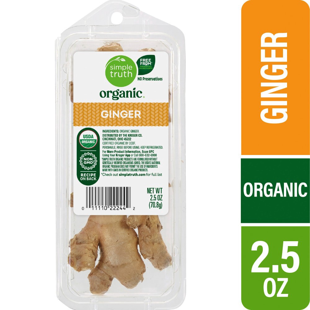 slide 2 of 4, Simple Truth Organic Ginger, 2.5 oz