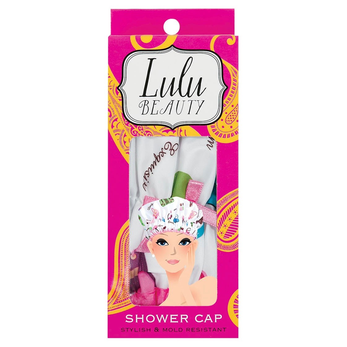 slide 1 of 1, Lulu Beauty Shower Cap 1 ea, 1 ct