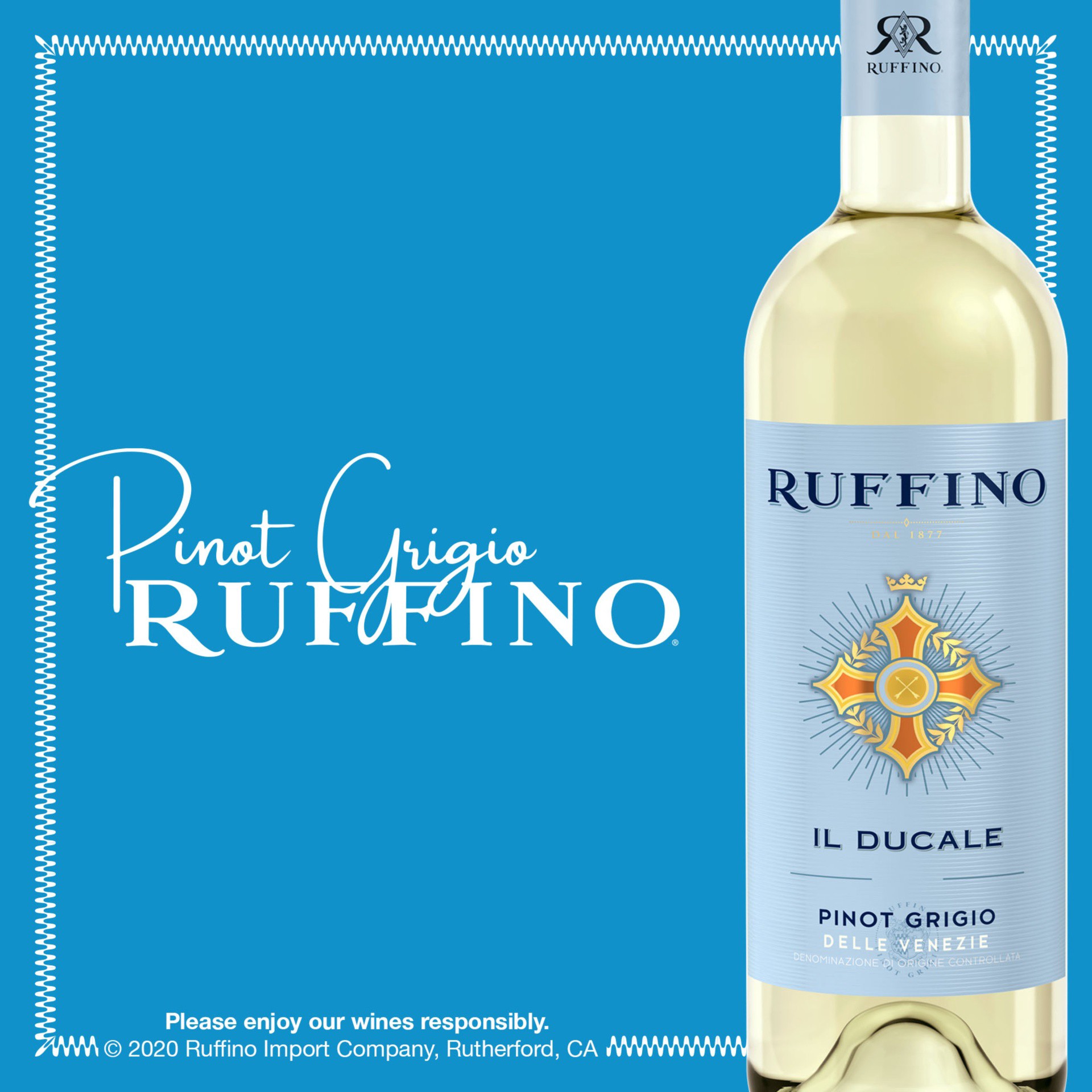 slide 2 of 7, Ruffino Aqua Di Venus DOC Pinot Grigio, Italian White Wine, 750 mL Bottle, 750 ml