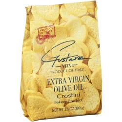 Gustare Vita Extra Virgin Olive Oil Crostini Bakery Product