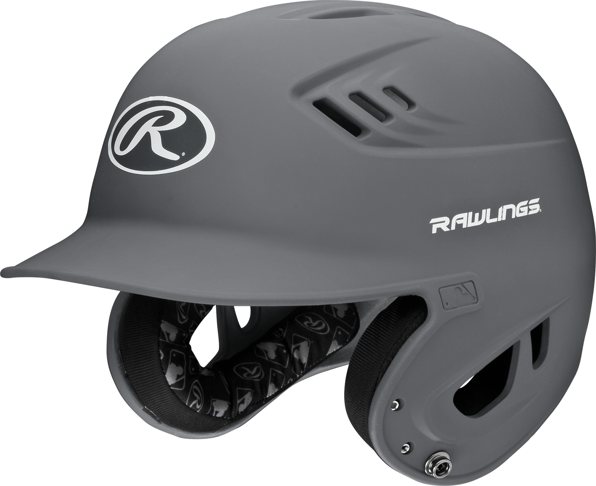 slide 1 of 1, Rawlings Velo Matte Batting Helmet - Junior, 1 set