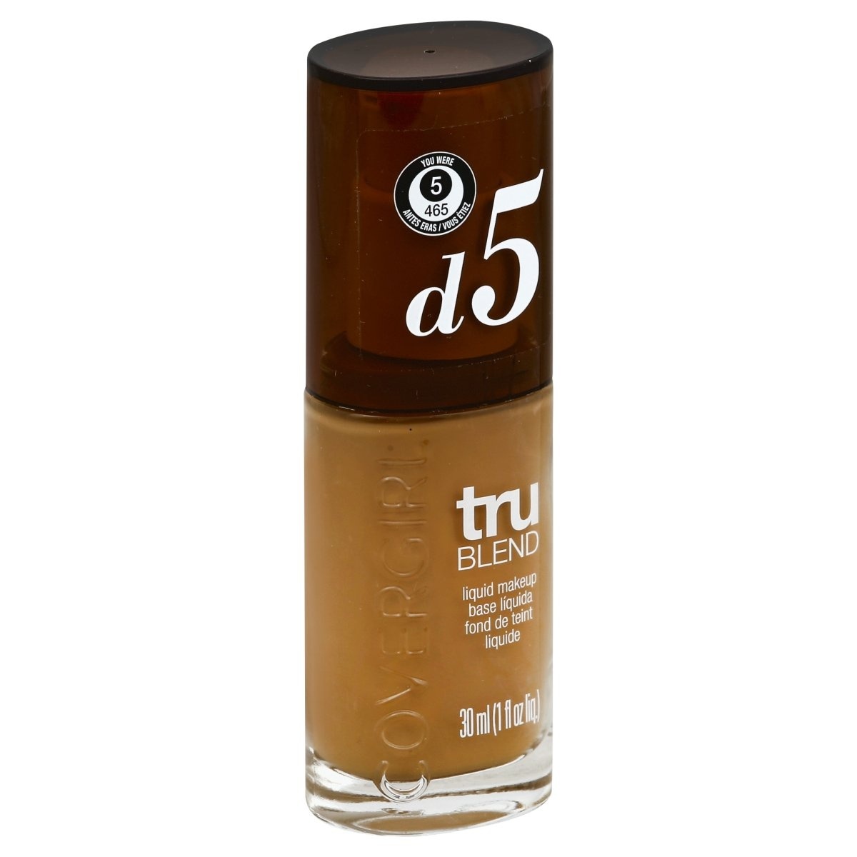 slide 1 of 1, Covergirl TruBlend Liquid Makeup, Tawny D-5, 1 fl oz