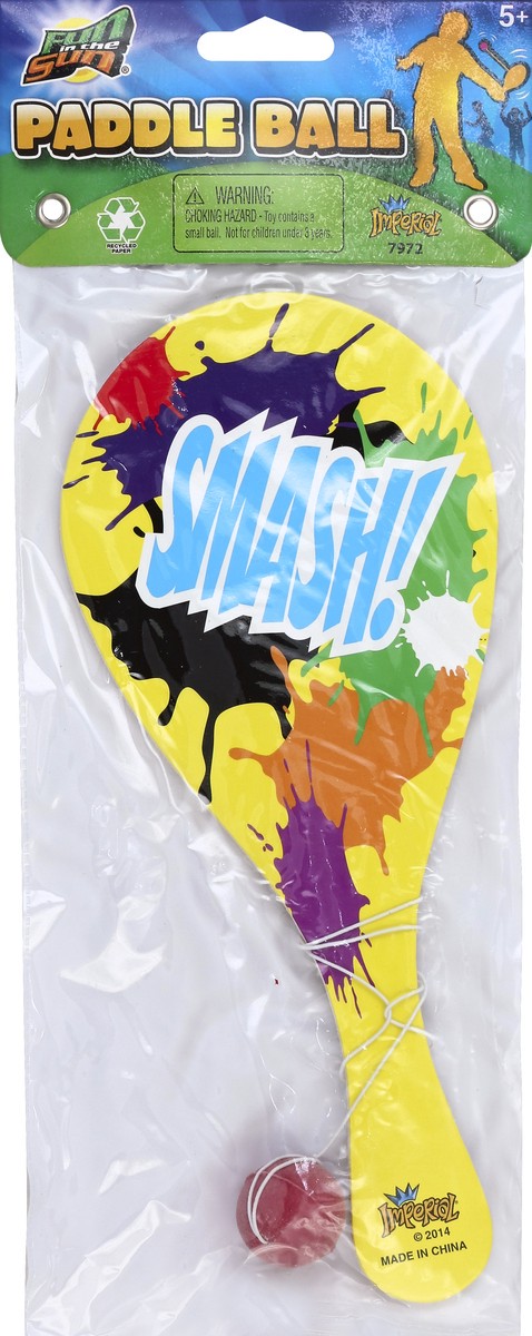 slide 2 of 2, Fun in the Sun Imperial Paddle Ball, 1 ct