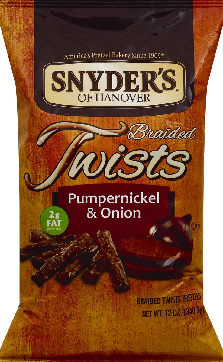 slide 5 of 6, Snyder's of Hanover Pretzels 12 oz, 12 oz