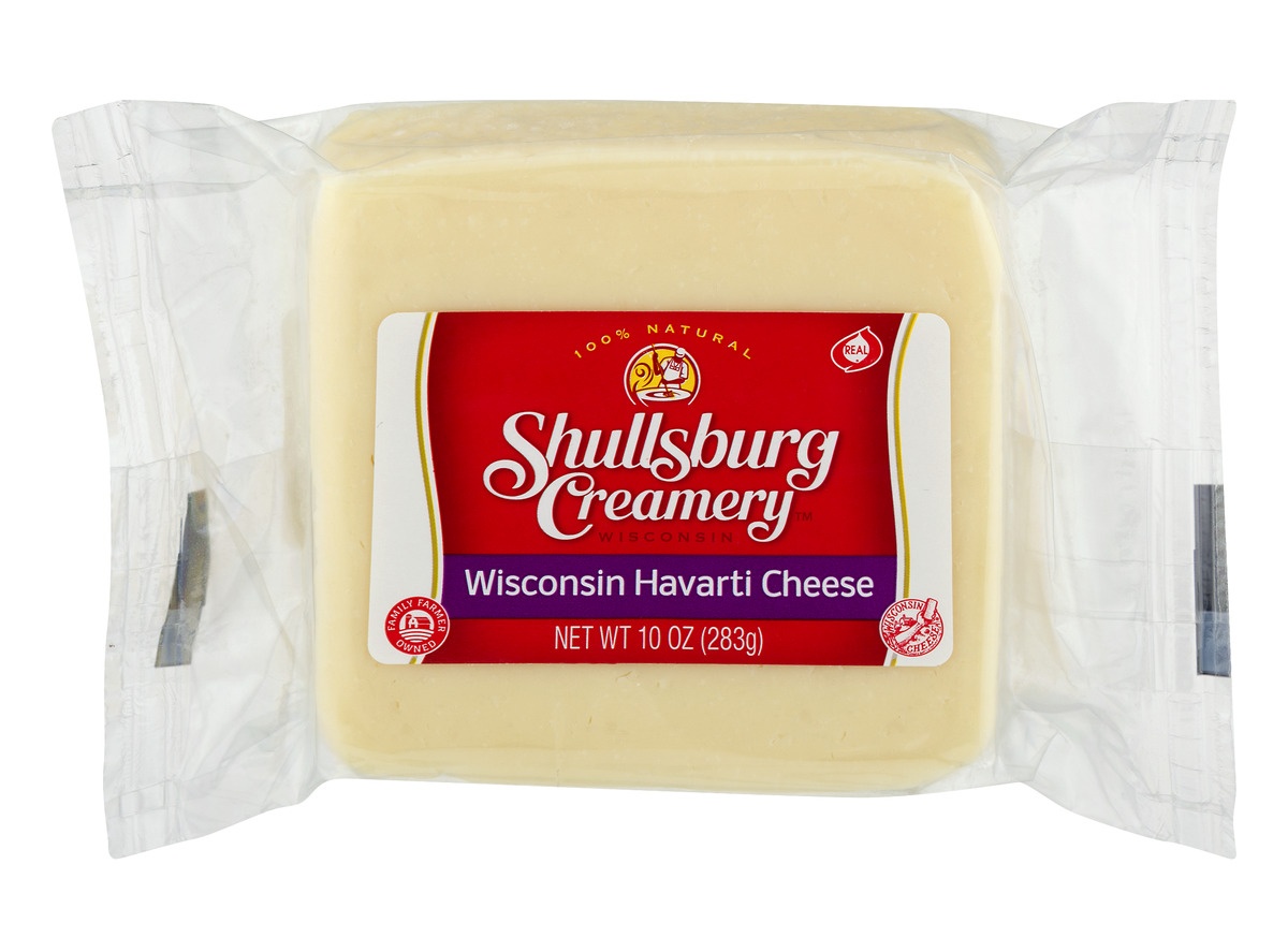 slide 1 of 1, Shullsburg Wisconsin Havarti Cheese, 10 oz