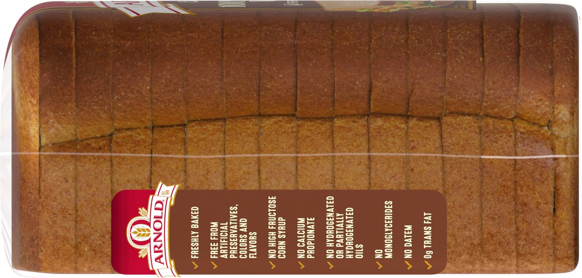 slide 6 of 12, Arnold Country 100% Whole Wheat Breadc 24 Oz, 24 oz