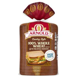 Arnold Country Style Whole Wheat Bread, 24 oz
