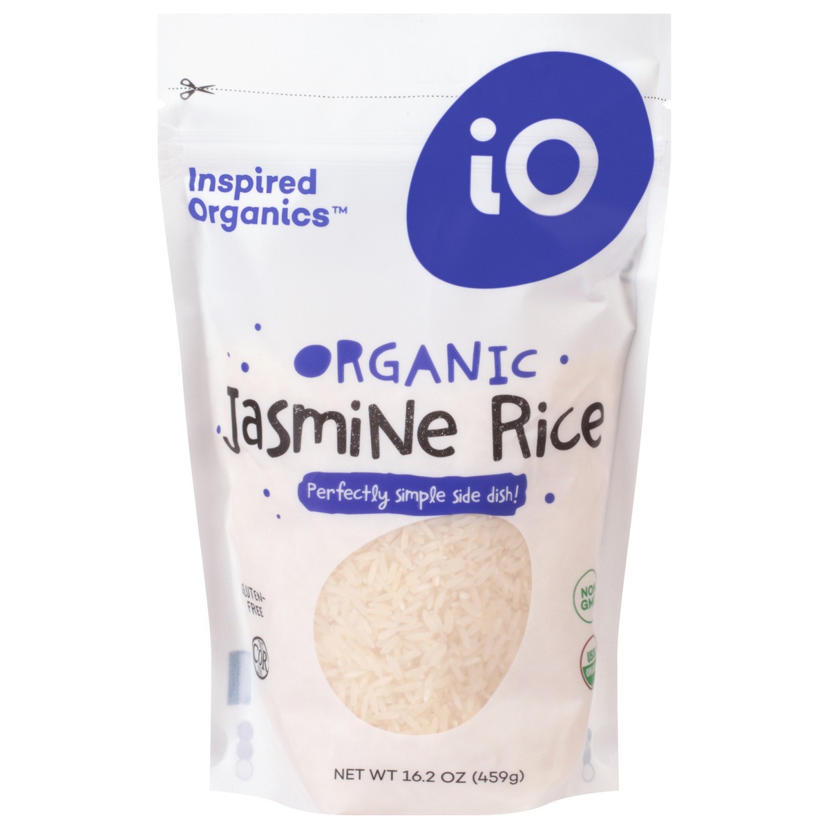 slide 5 of 12, Io Brand Pouch Rice Jasmine Organic, 1 ct
