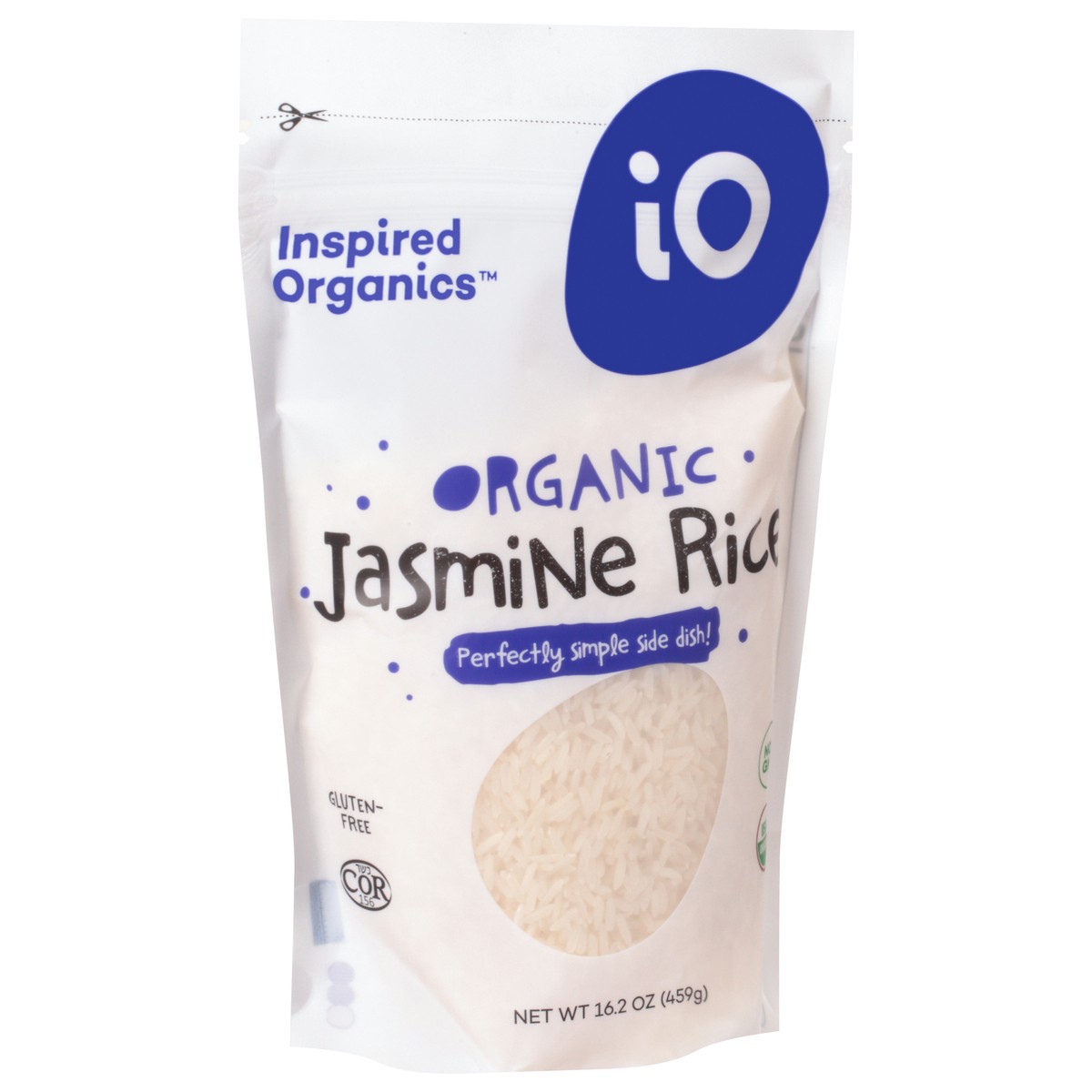 slide 11 of 12, Io Brand Pouch Rice Jasmine Organic, 1 ct