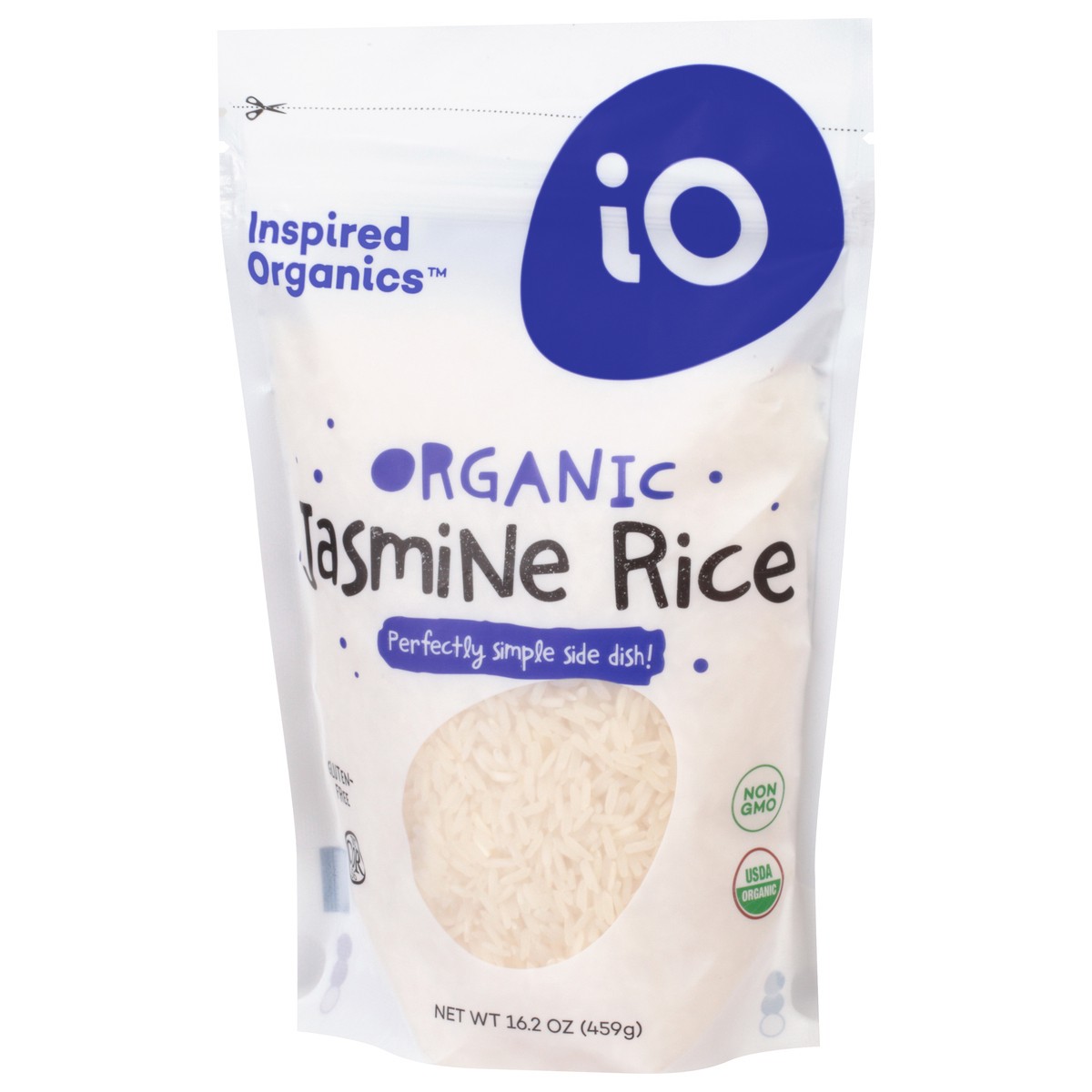 slide 3 of 12, Io Brand Pouch Rice Jasmine Organic, 1 ct