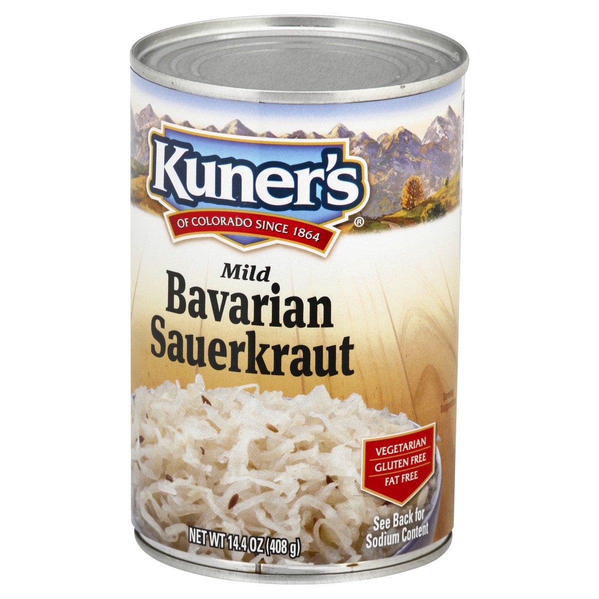 slide 11 of 12, Kuner's Mild Bavarian Sauerkraut 14.4 oz, 14.4 oz