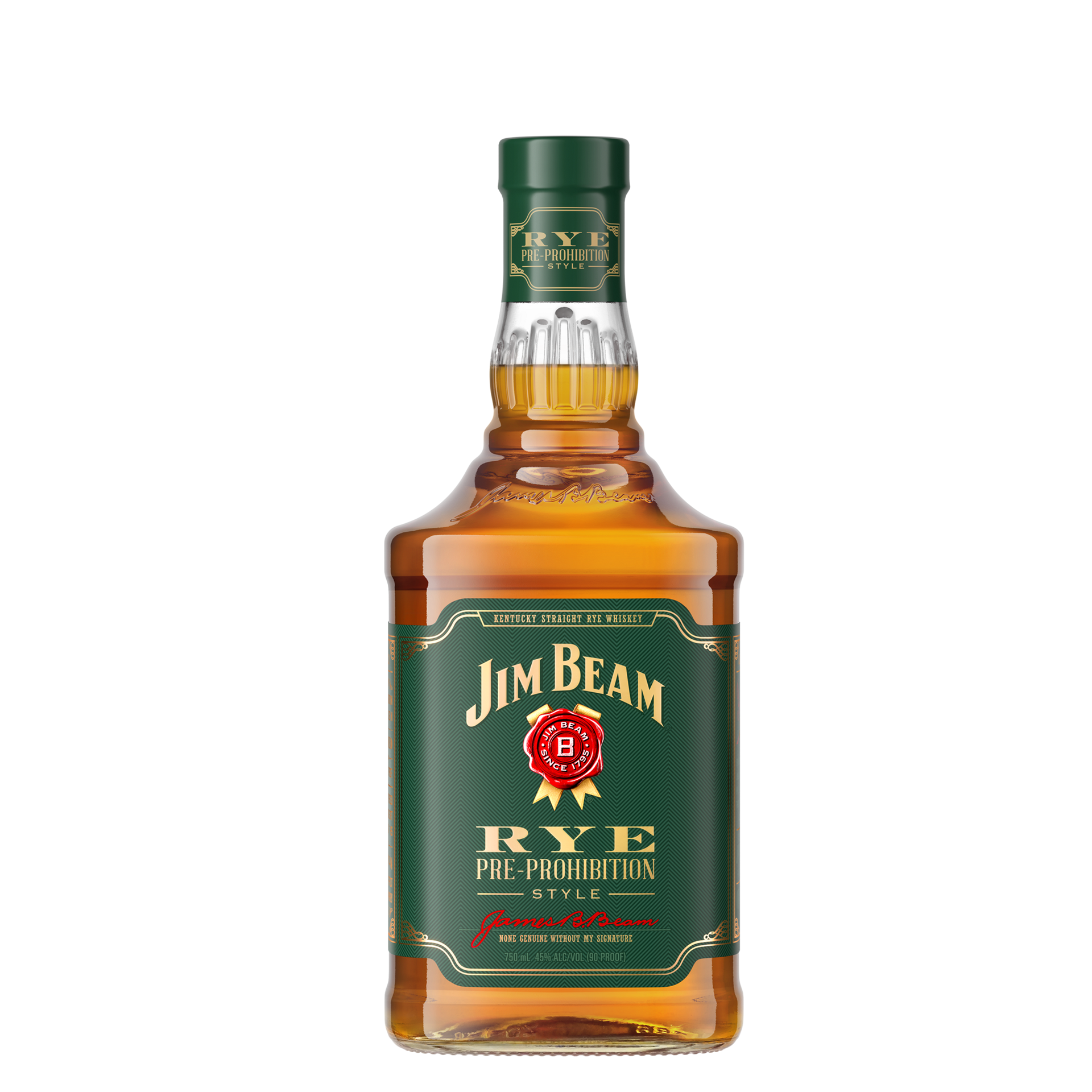 slide 2 of 4, Jim Beam Rye Whiskey, 750 ml