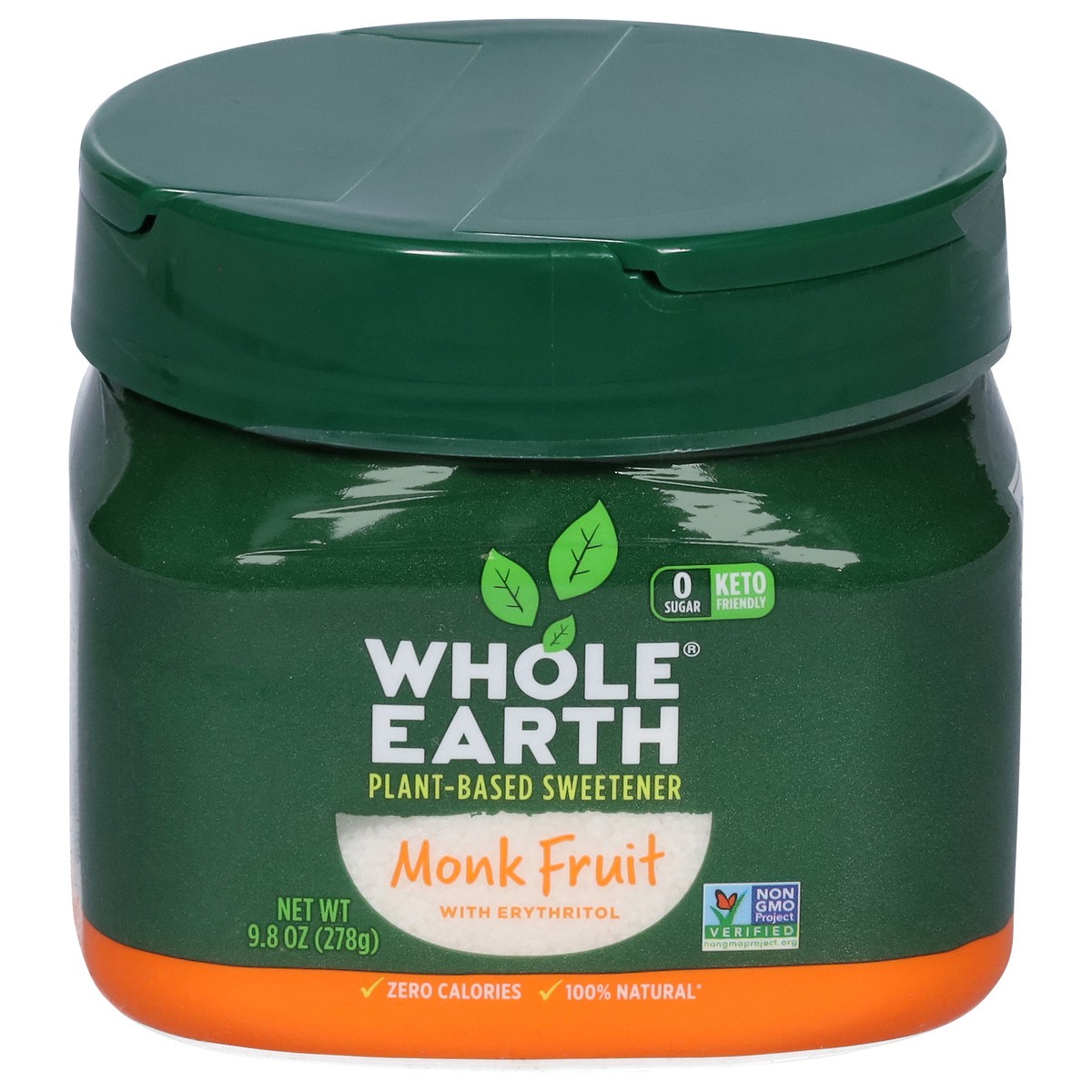 slide 1 of 11, Whole Earth Sweetener Co. Plant-Based Monk Fruit Sweetener 9.8 oz, 9.8 oz
