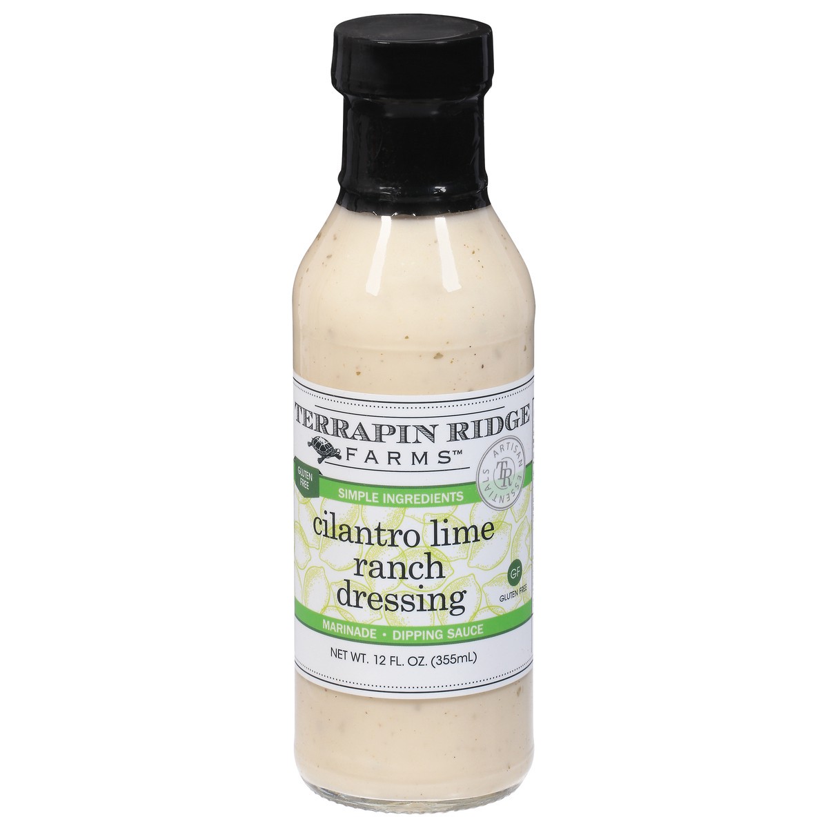 slide 1 of 14, Terrapin Ridge Farms Cilantro Lime Ranch Dressing 12 fl oz, 12 fl oz