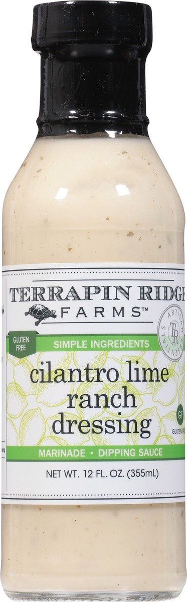 slide 12 of 14, Terrapin Ridge Farms Cilantro Lime Ranch Dressing 12 fl oz, 12 fl oz