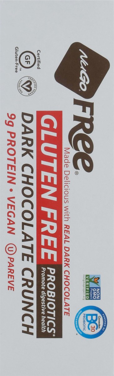 slide 5 of 14, NuGo Free Gluten Free Dark Chocolate Crunch Protein Bars 12 - 1.59 oz ea, 12 ct