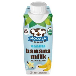 Mooala Organic Vanilla Bananamilk, 237 ml