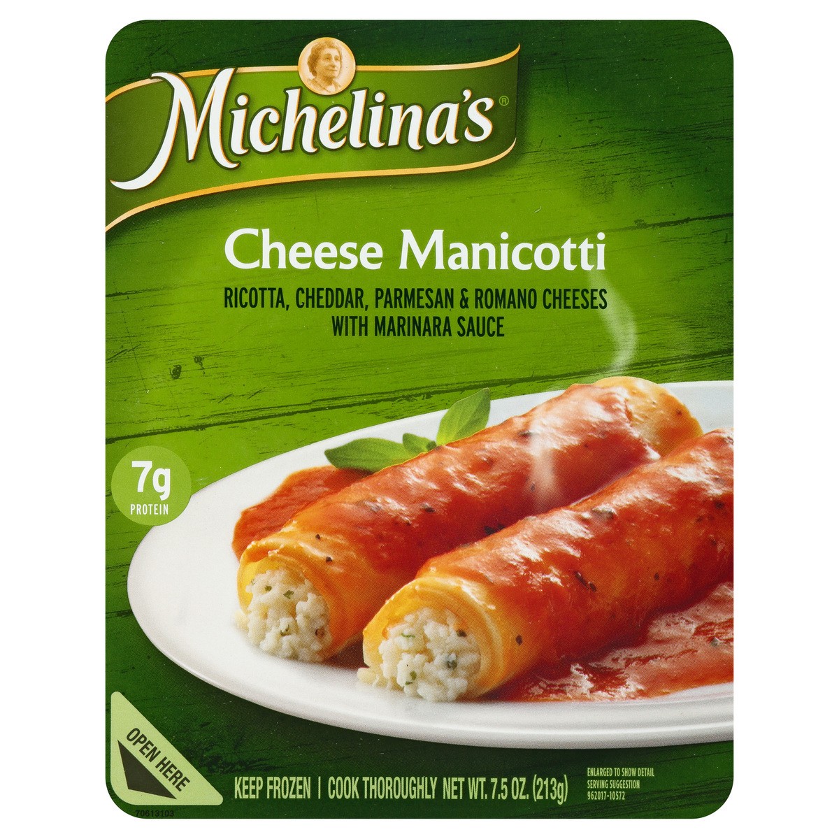 slide 1 of 5, Michelina's Michelina Traditional 4Cheese Manicotti, 8 oz