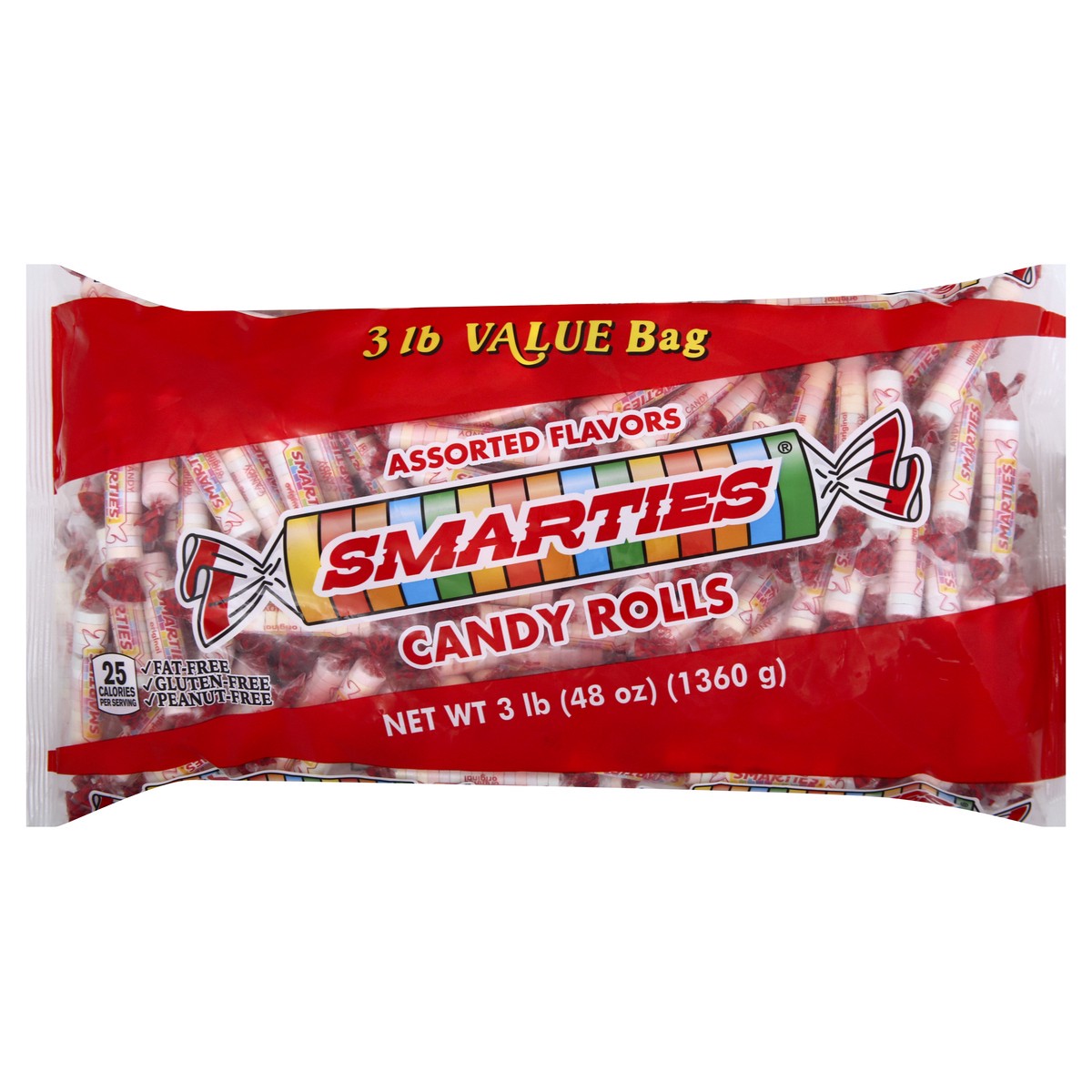 slide 8 of 9, Smarties Ce De Bag Smarties Candy, 48 oz