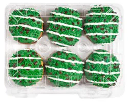 Ct Bakery Mini Cream Football Donuts 6 Count - 12.69 Oz