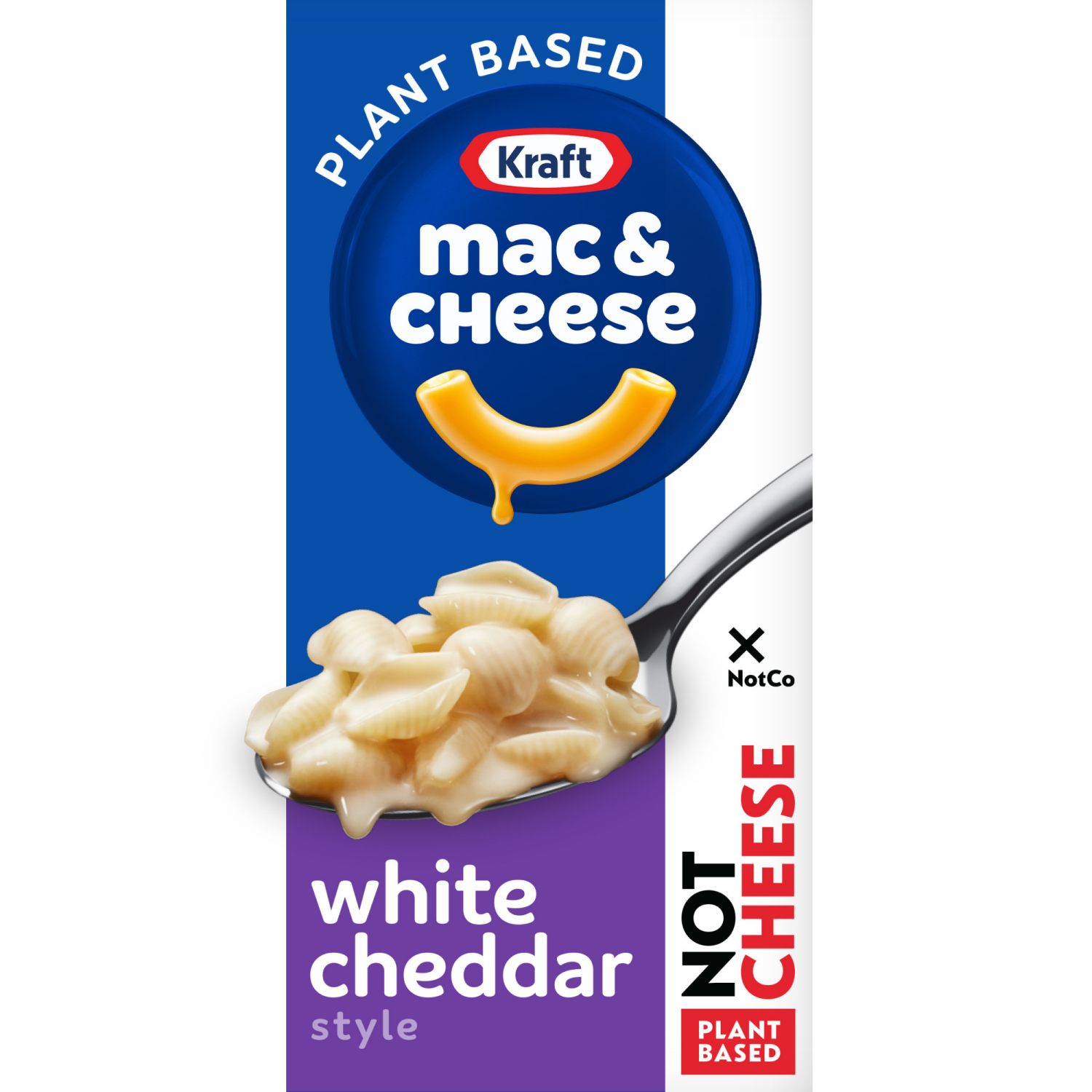 slide 1 of 8, Kraft NotCo White Cheddar Style Plant Based Mac & Cheese, 6 oz Box, 6 oz